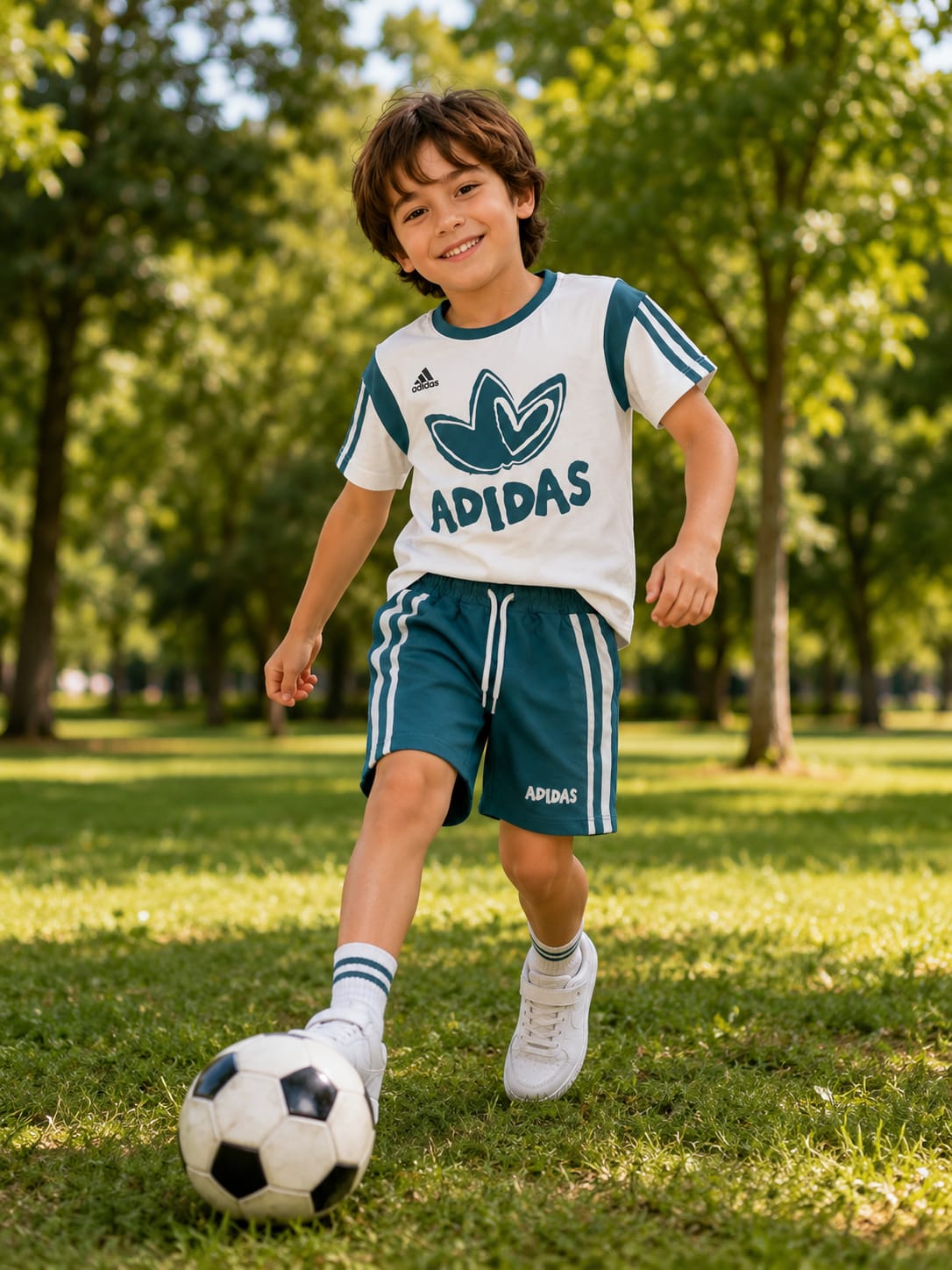 Adidas model ikili çocuk takım