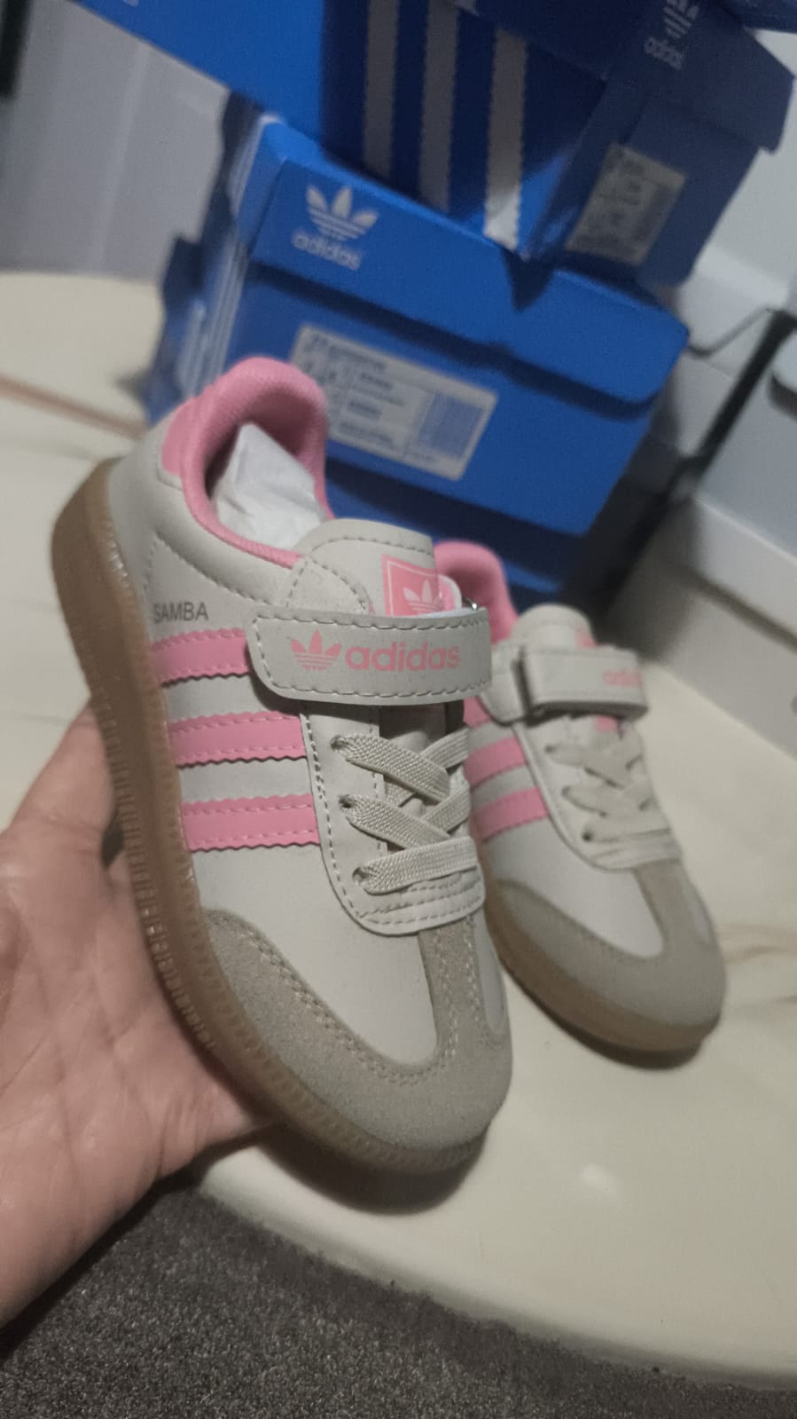 Adidas Samba model kız çocuk ayakkabı