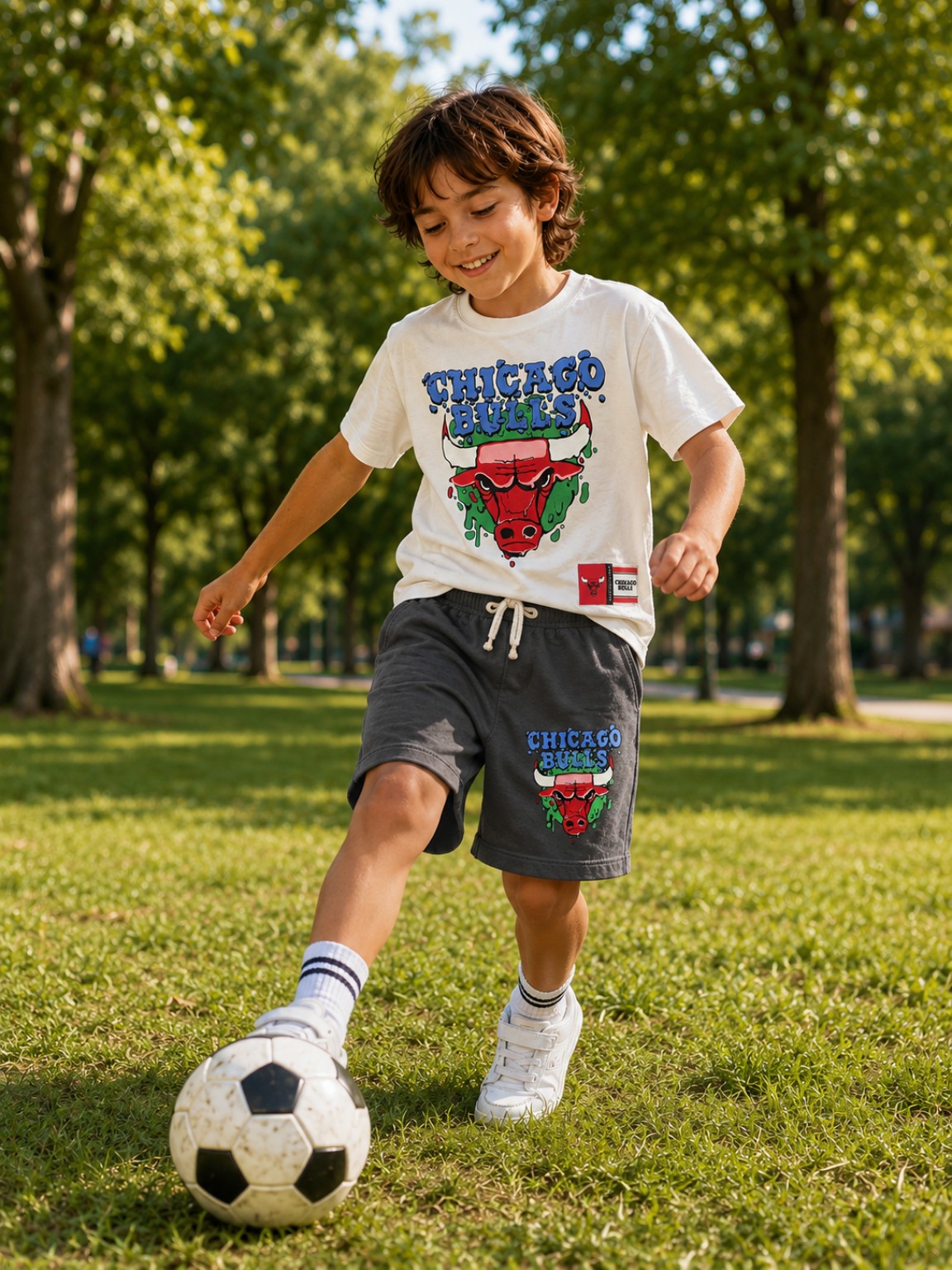 Bulls model ikili çocuk takım