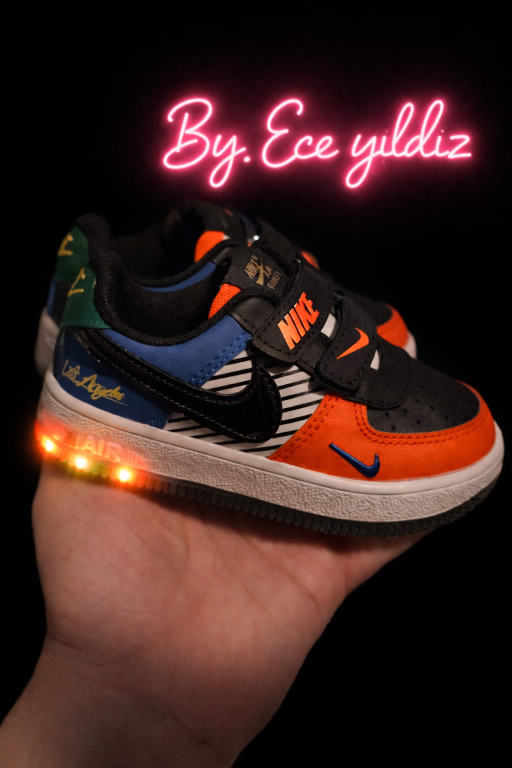 Nike Air ışıklı çocuk ayakkabı