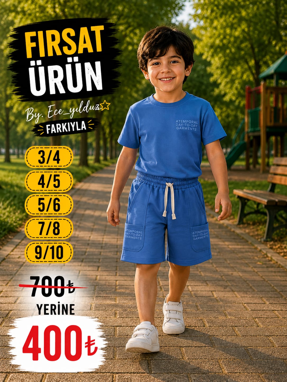 Yeni sezon ikili çocuk takım 3